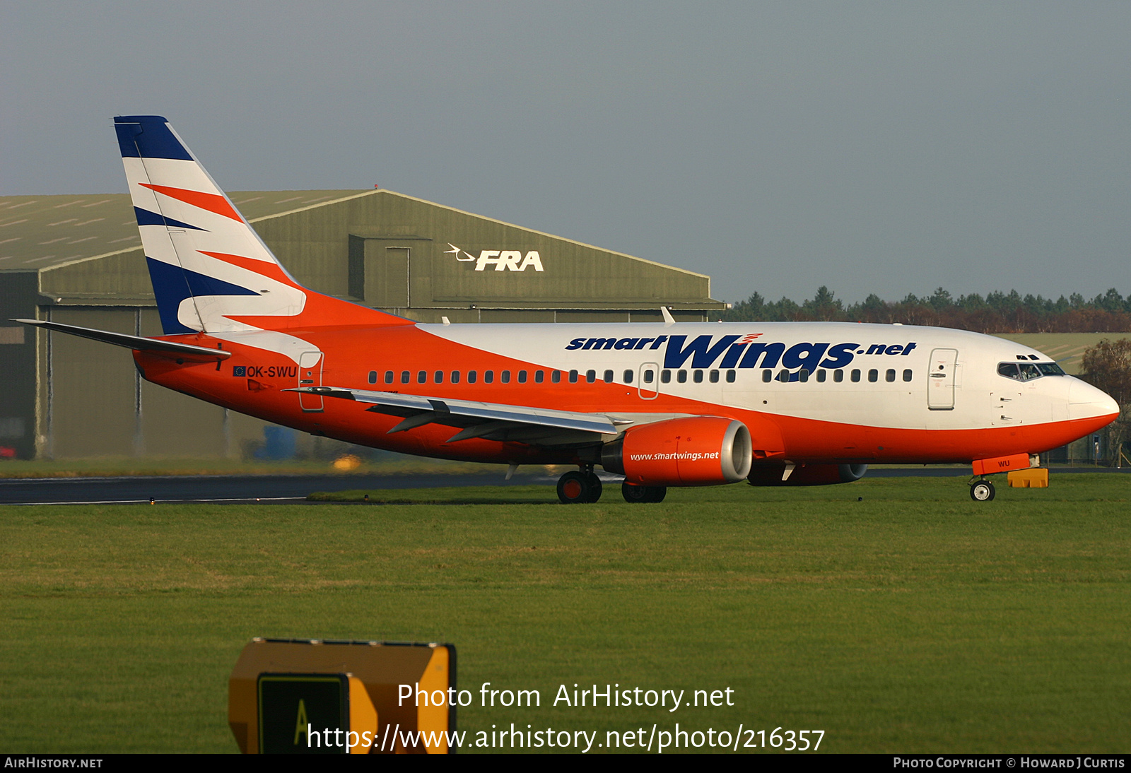 Aircraft Photo of OK-SWU | Boeing 737-522 | Smartwings | AirHistory.net #216357