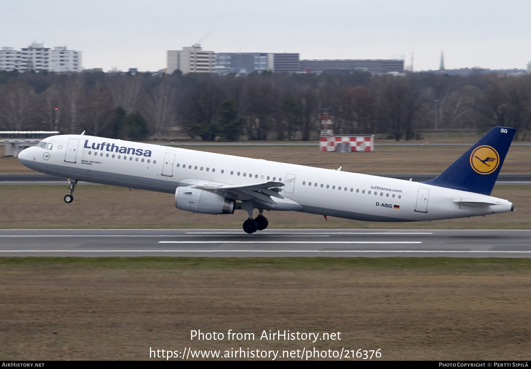 Aircraft Photo of D-AISG | Airbus A321-231 | Lufthansa | AirHistory.net #216376