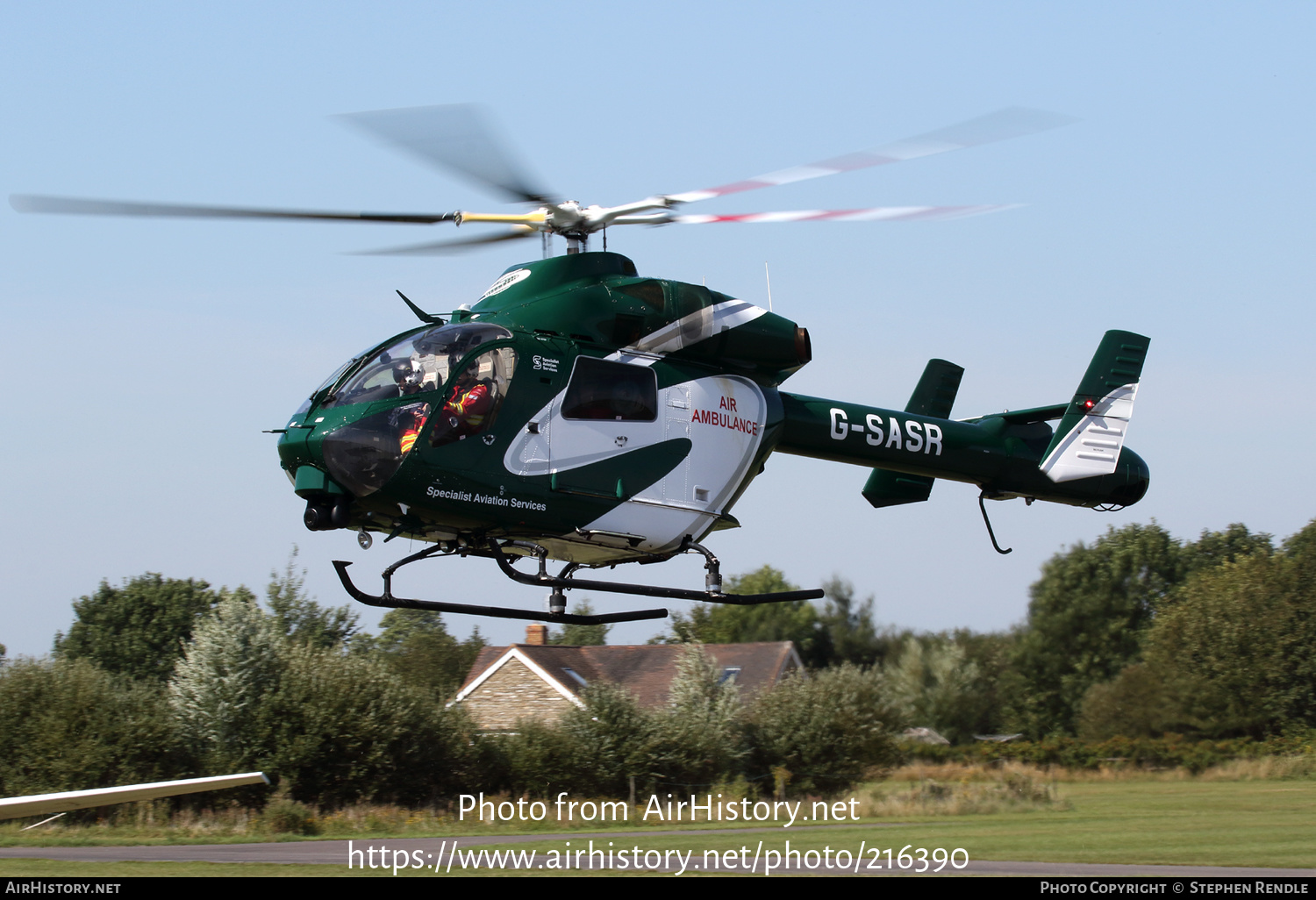 Aircraft Photo of G-SASR | MD Helicopters MD-900 Explorer | Specialist Aviation Services | AirHistory.net #216390