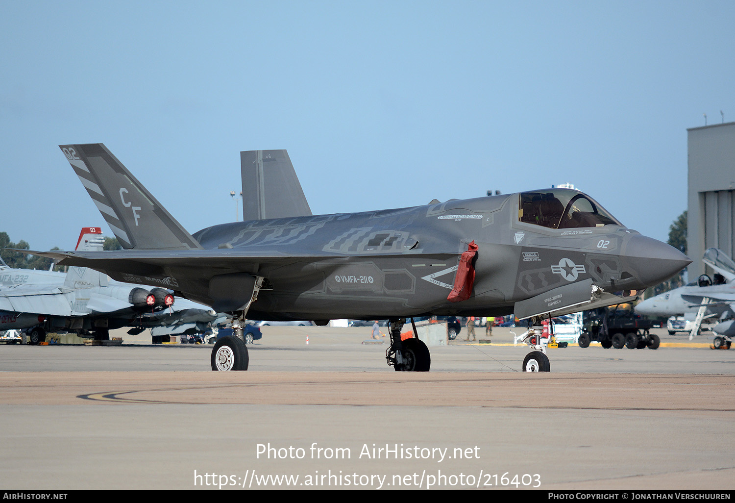 Aircraft Photo of 168838 | Lockheed Martin F-35B Lightning II | USA - Marines | AirHistory.net #216403