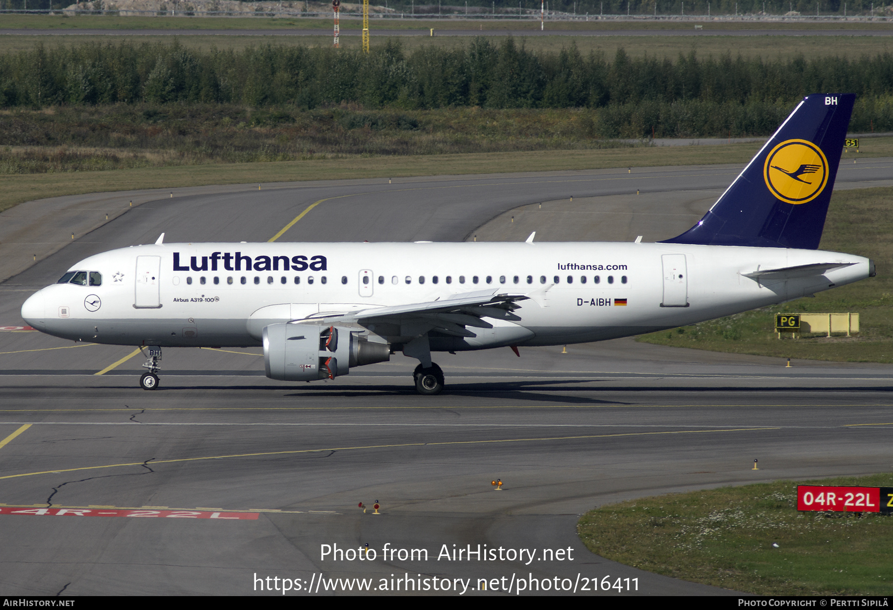 Aircraft Photo of D-AIBH | Airbus A319-112 | Lufthansa | AirHistory.net #216411