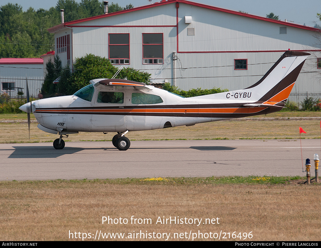 Aircraft Photo of C-GYBU | Cessna T210M Turbo Centurion | AirHistory.net #216496