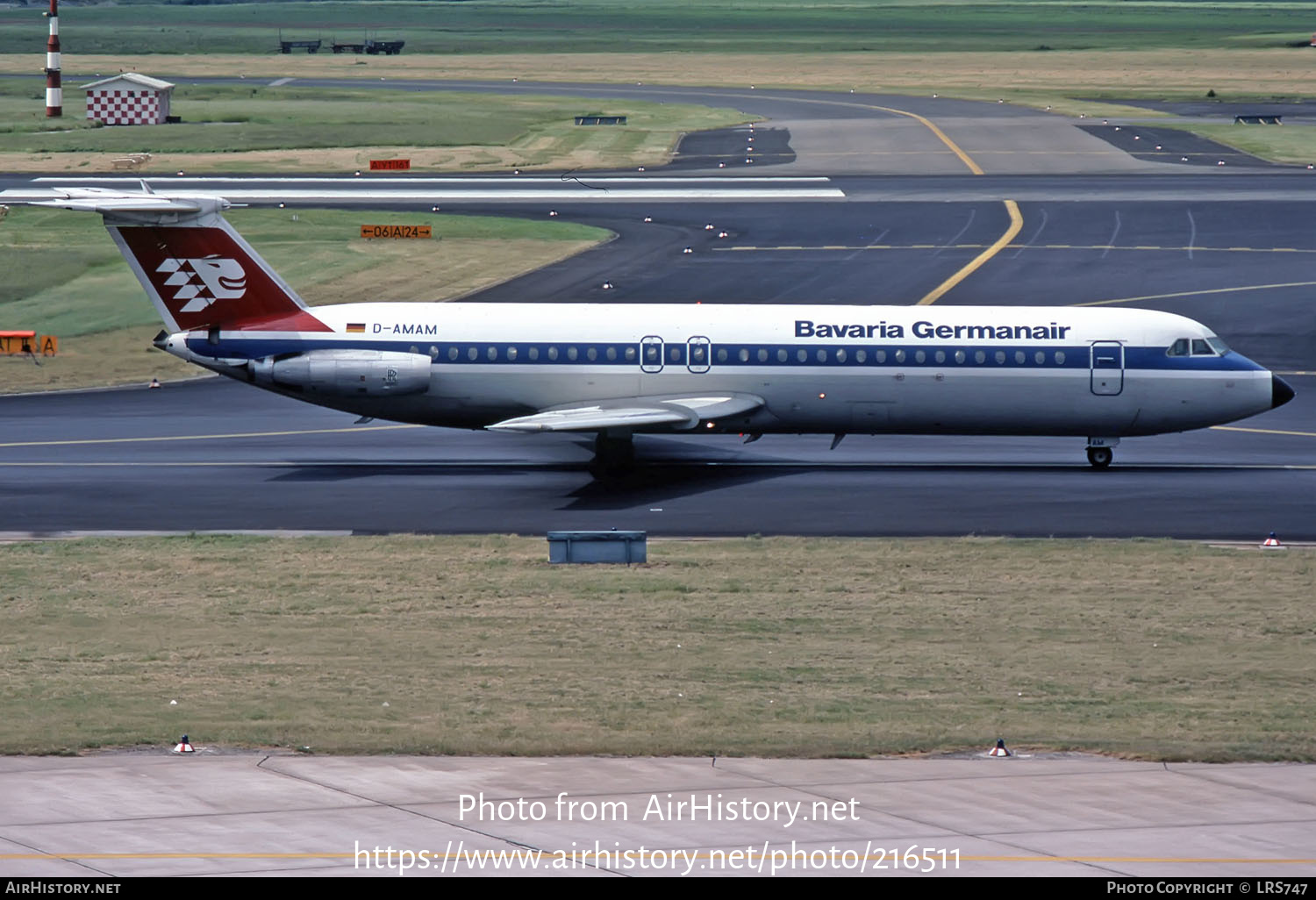 Aircraft Photo of D-AMAM | BAC 111-515FB One-Eleven | Bavaria Germanair | AirHistory.net #216511