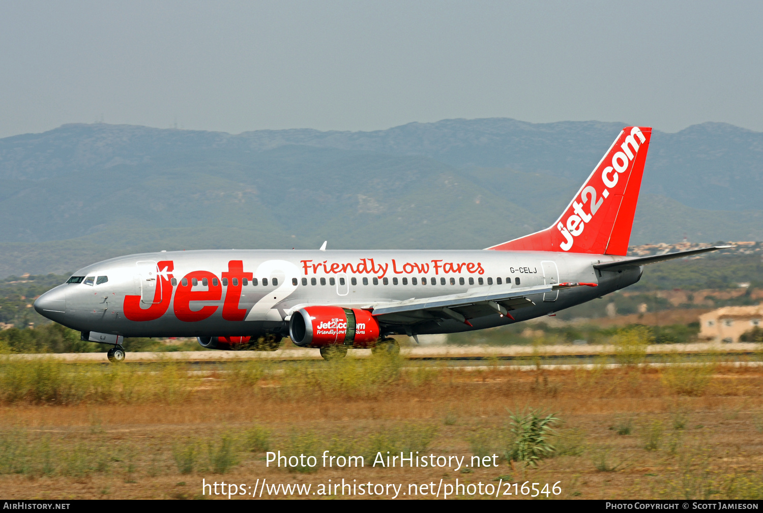 Aircraft Photo of G-CELJ | Boeing 737-330 | Jet2 | AirHistory.net #216546