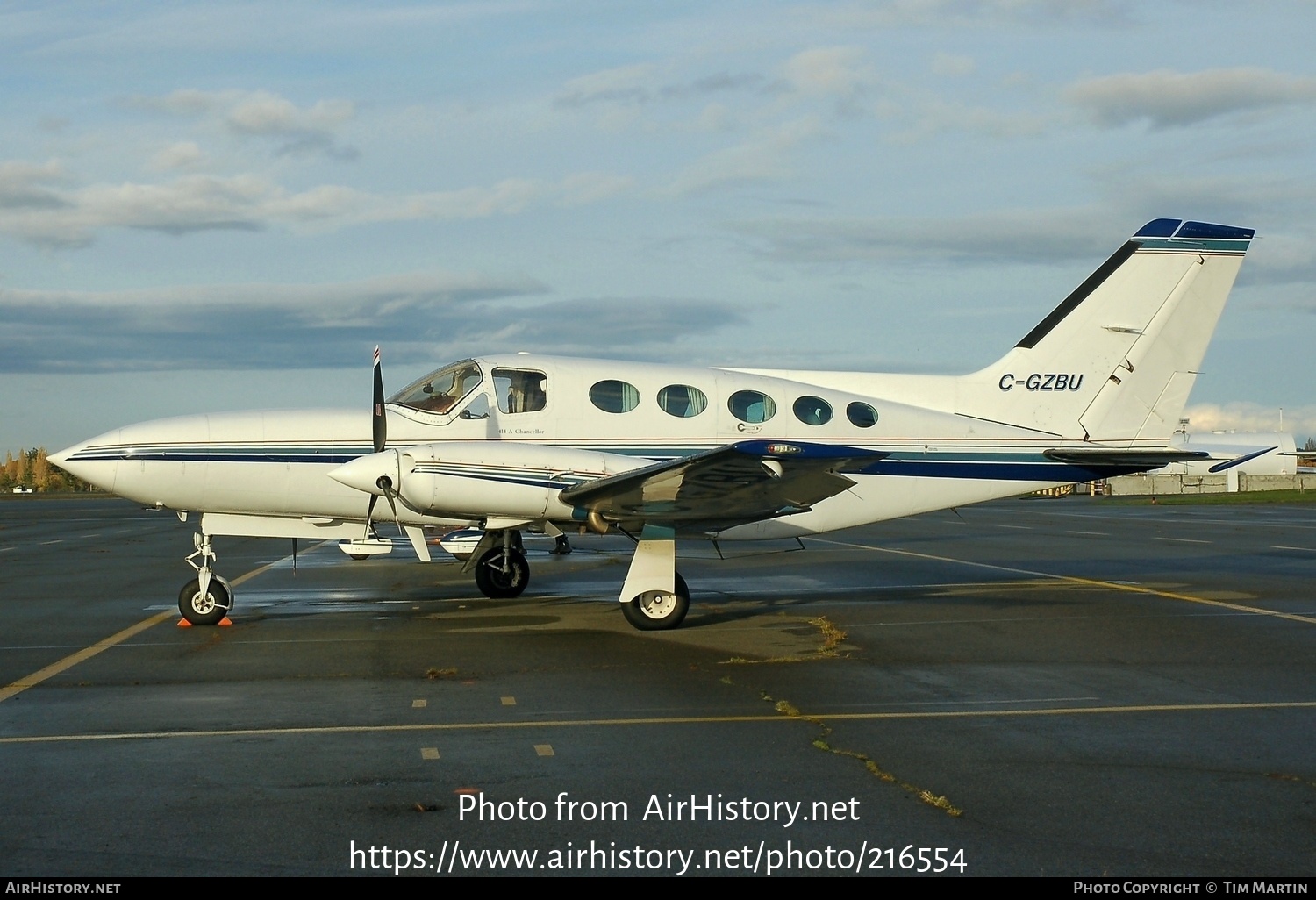 Aircraft Photo of C-GZBU | Cessna 414A Chancellor | AirHistory.net #216554