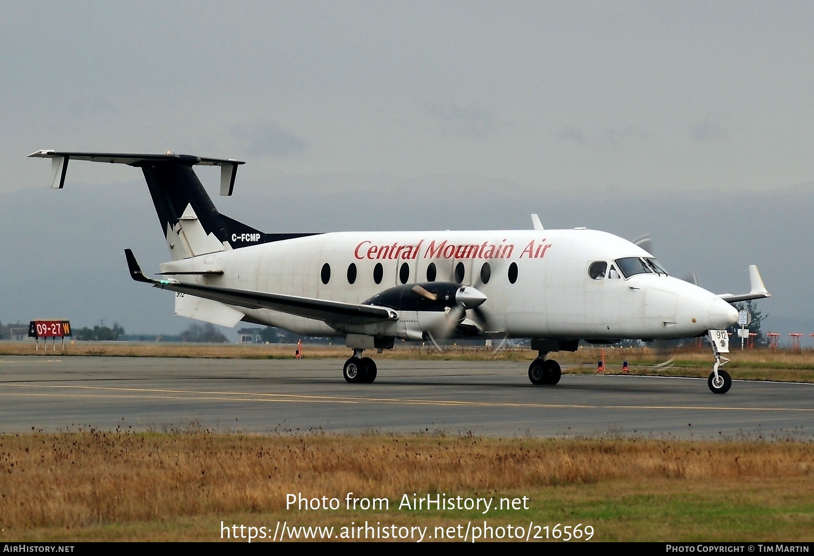 Aircraft Photo of C-FCMP | Raytheon 1900D | Central Mountain Air - CMA | AirHistory.net #216569