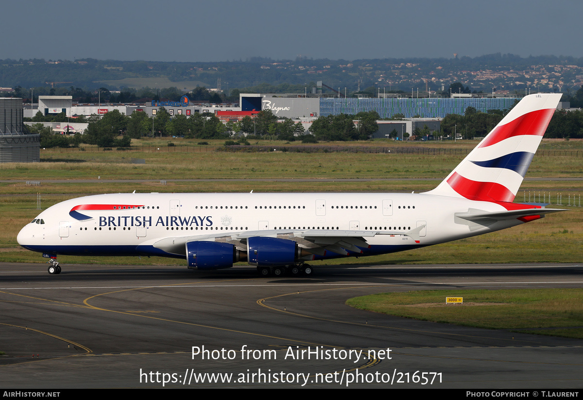 Aircraft Photo of F-WWAL | Airbus A380-841 | British Airways | AirHistory.net #216571