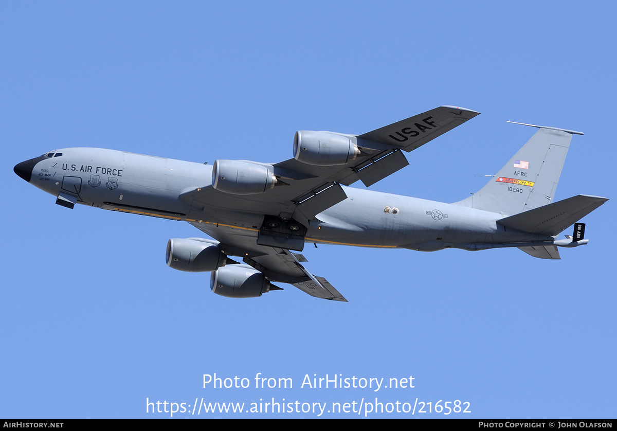 Aircraft Photo of 61-0280 | Boeing KC-135R Stratotanker | USA - Air Force | AirHistory.net #216582