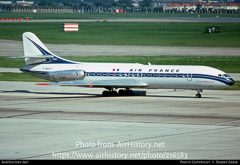 Aircraft Photo of F-BOHC | Sud SE-210 Caravelle III | Air France | AirHistory.net #216583