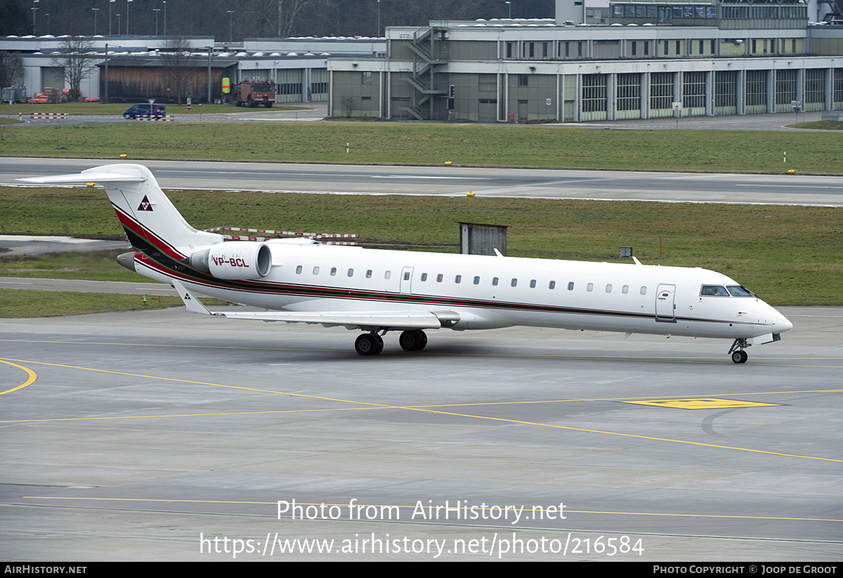 Aircraft Photo of VP-BCL | Bombardier CRJ-700 (CL-600-2C10) | Consolidated Contractors Company - CCC | AirHistory.net #216584