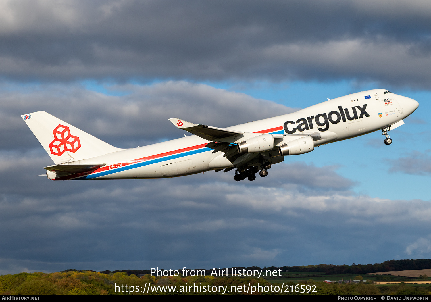 Aircraft Photo of LX-VCV | Boeing 747-4R7F/SCD | Cargolux | AirHistory.net #216592