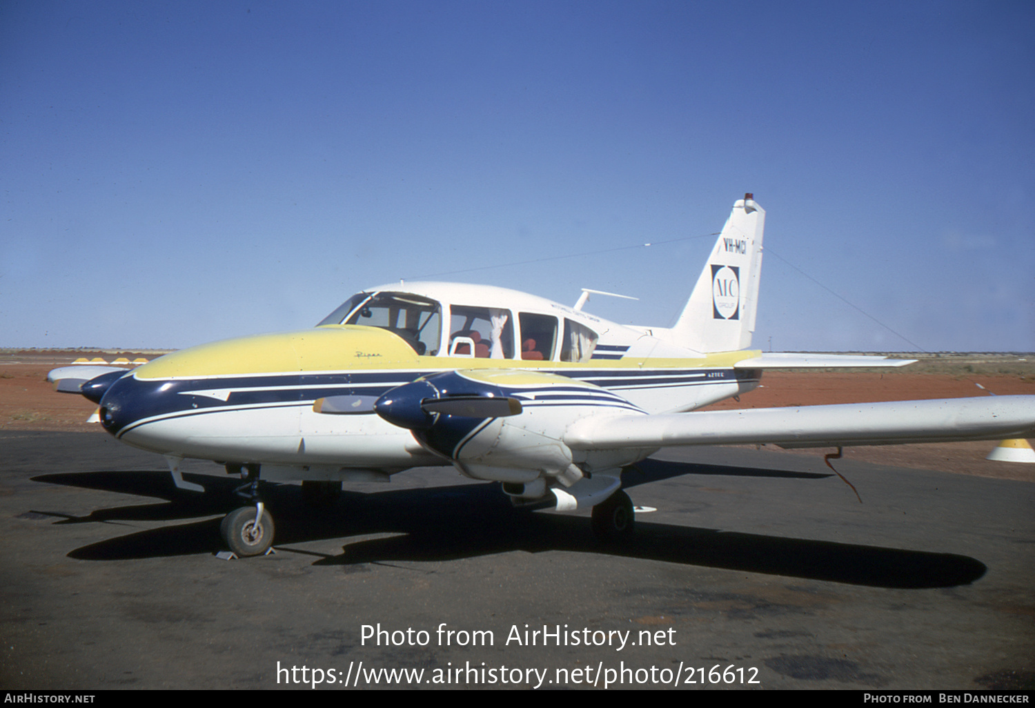 Aircraft Photo of VH-MCI | Piper PA-23-250 Aztec C | MC Group | AirHistory.net #216612