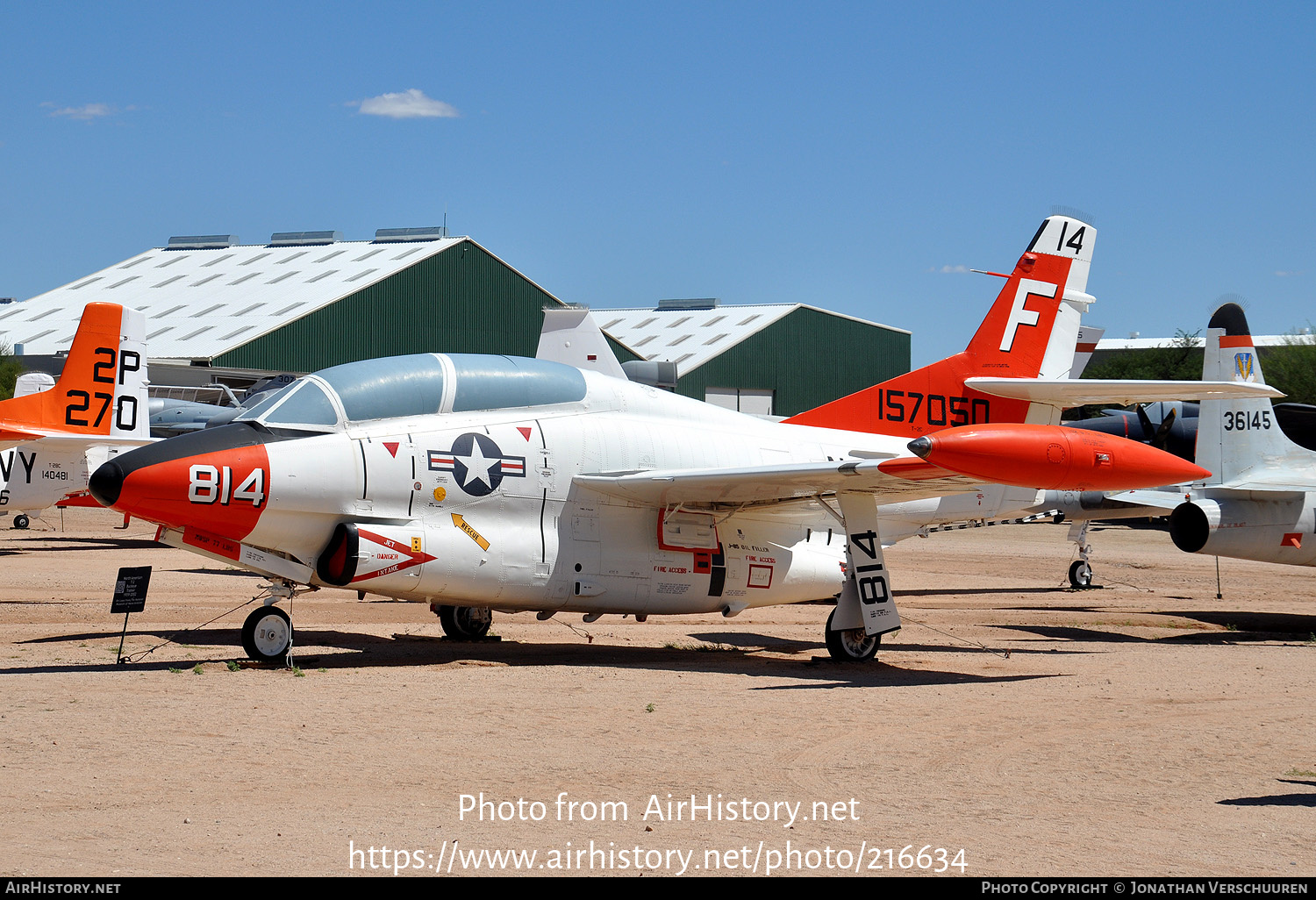 Aircraft Photo of 157050 | North American Rockwell T-2C Buckeye | USA - Navy | AirHistory.net #216634