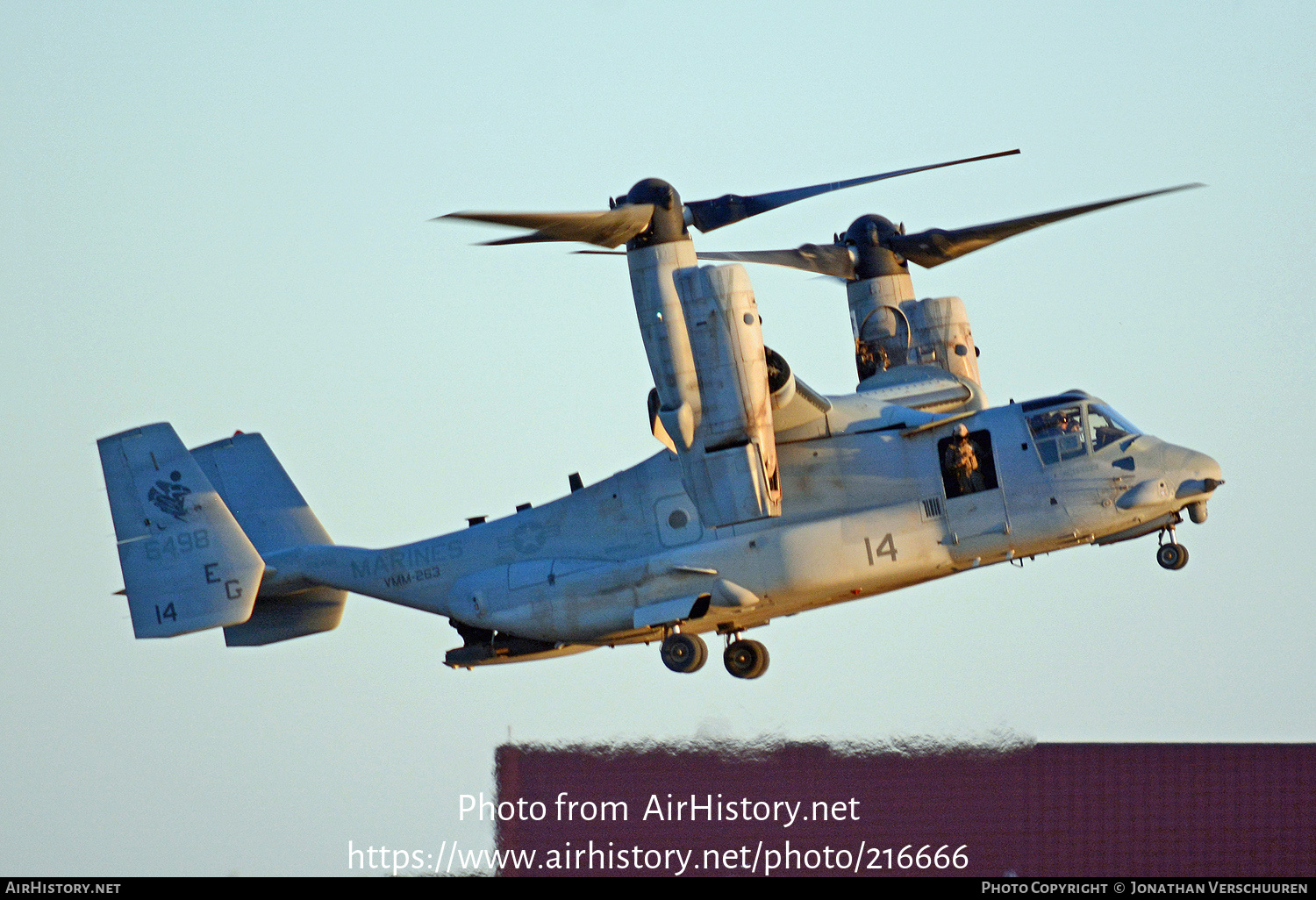 Aircraft Photo of 166498 | Bell-Boeing MV-22B Osprey | USA - Marines | AirHistory.net #216666