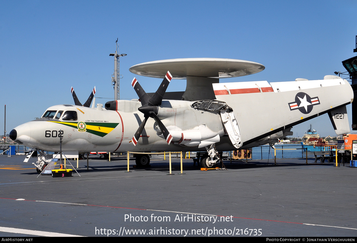 Aircraft Photo of 161227 | Grumman E-2C Hawkeye | USA - Navy | AirHistory.net #216735