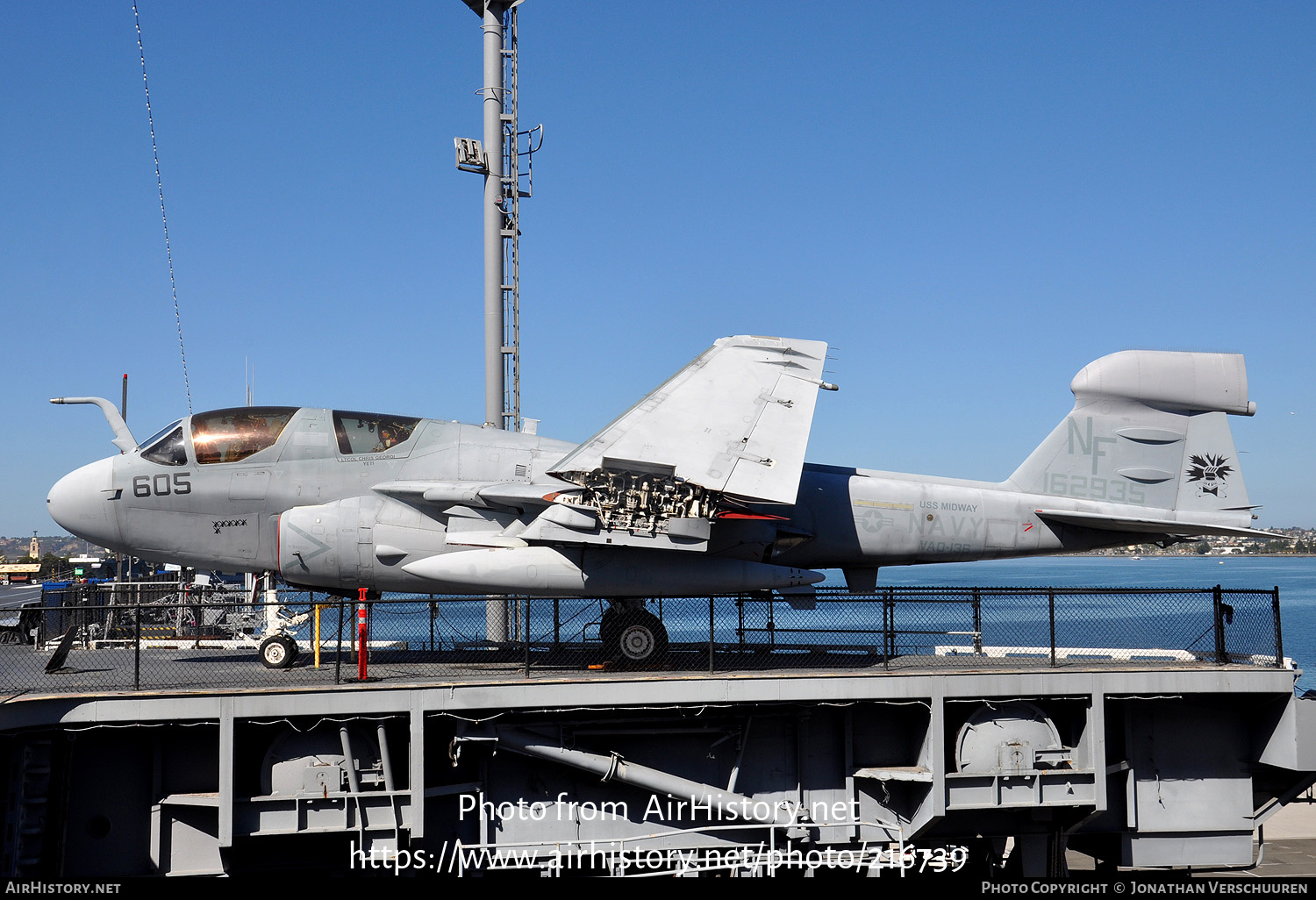 Aircraft Photo of 162935 | Grumman EA-6B Prowler (G-128) | USA - Navy | AirHistory.net #216739