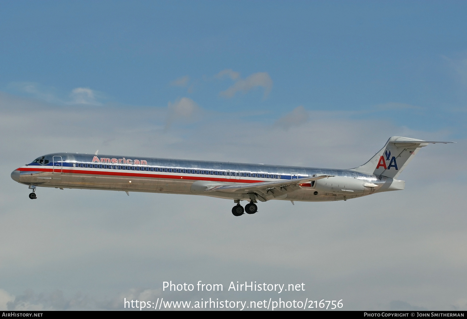 Aircraft Photo of N976TW | McDonnell Douglas MD-83 (DC-9-83) | American Airlines | AirHistory.net #216756