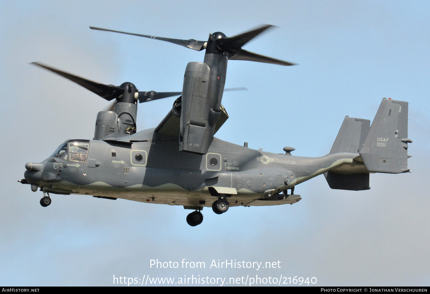 Aircraft Photo of 08-0051 / 0051 | Bell-Boeing CV-22B Osprey | USA - Air Force | AirHistory.net #216940