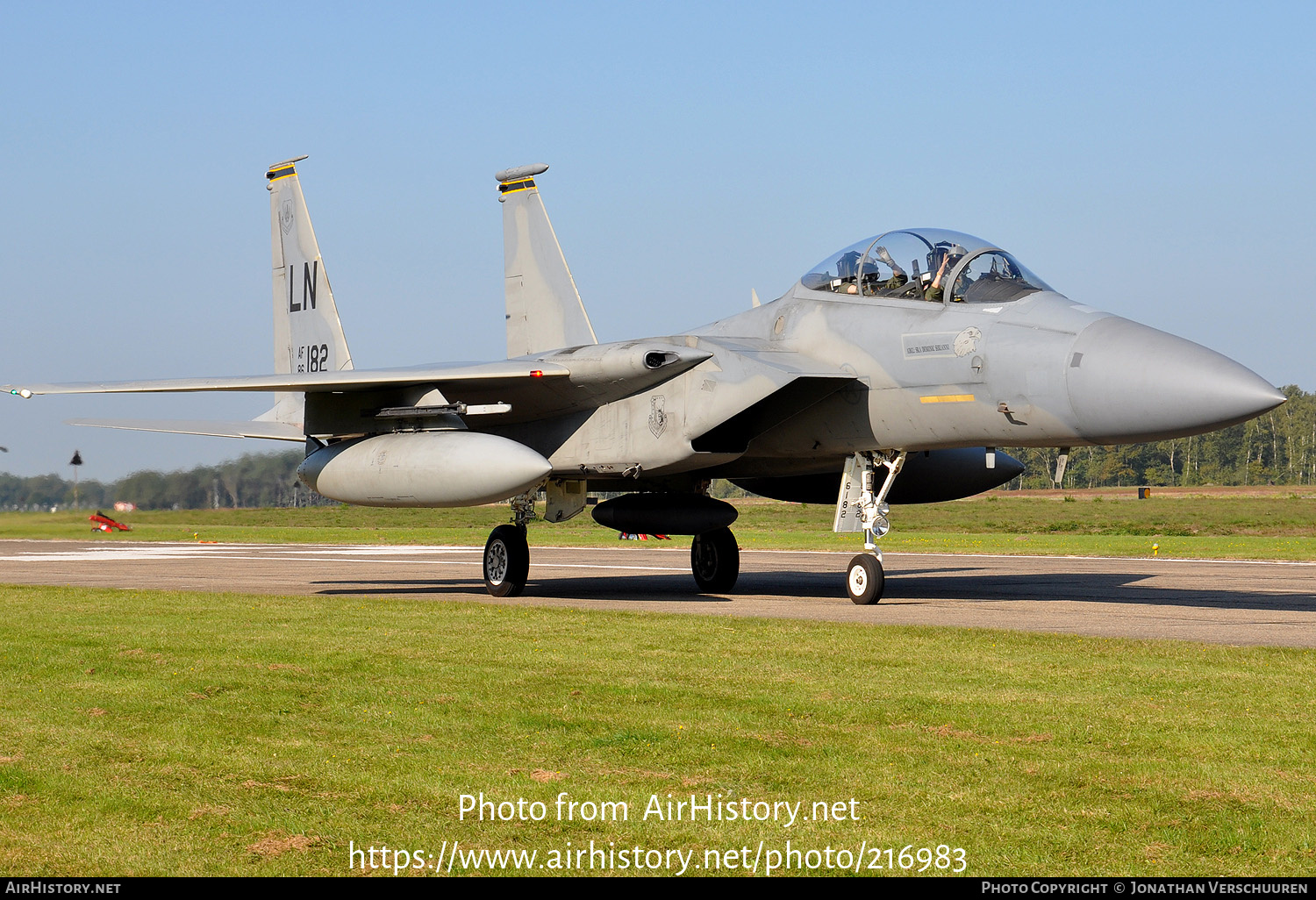 Aircraft Photo of 86-0182 / AF86-182 | McDonnell Douglas F-15D Eagle | USA - Air Force | AirHistory.net #216983