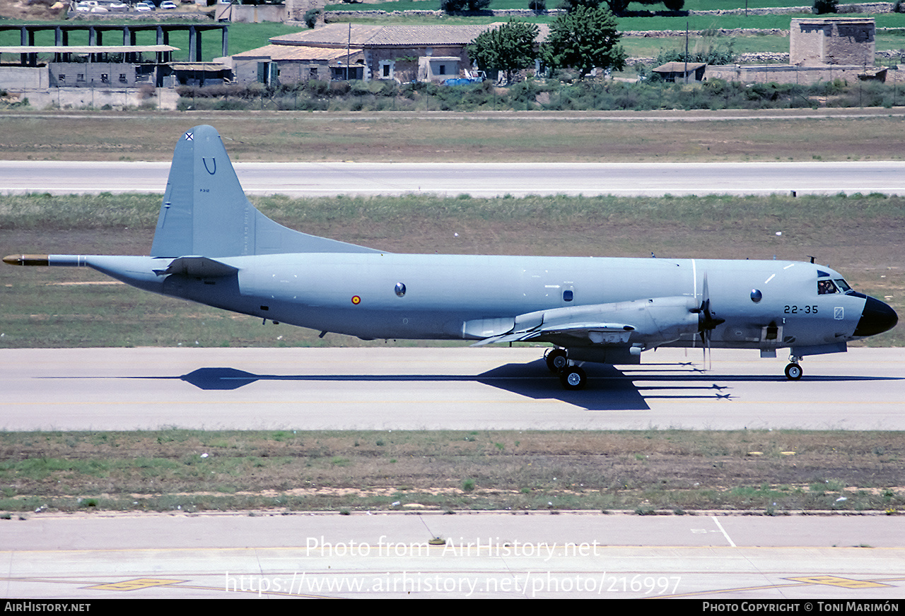 Aircraft Photo of P.3-12 | Lockheed P-3B Orion | Spain - Air Force | AirHistory.net #216997