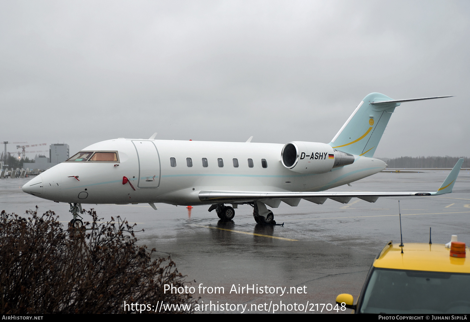 Aircraft Photo of D-ASHY | Bombardier Challenger 650 (CL-600-2B16) | AirHistory.net #217048