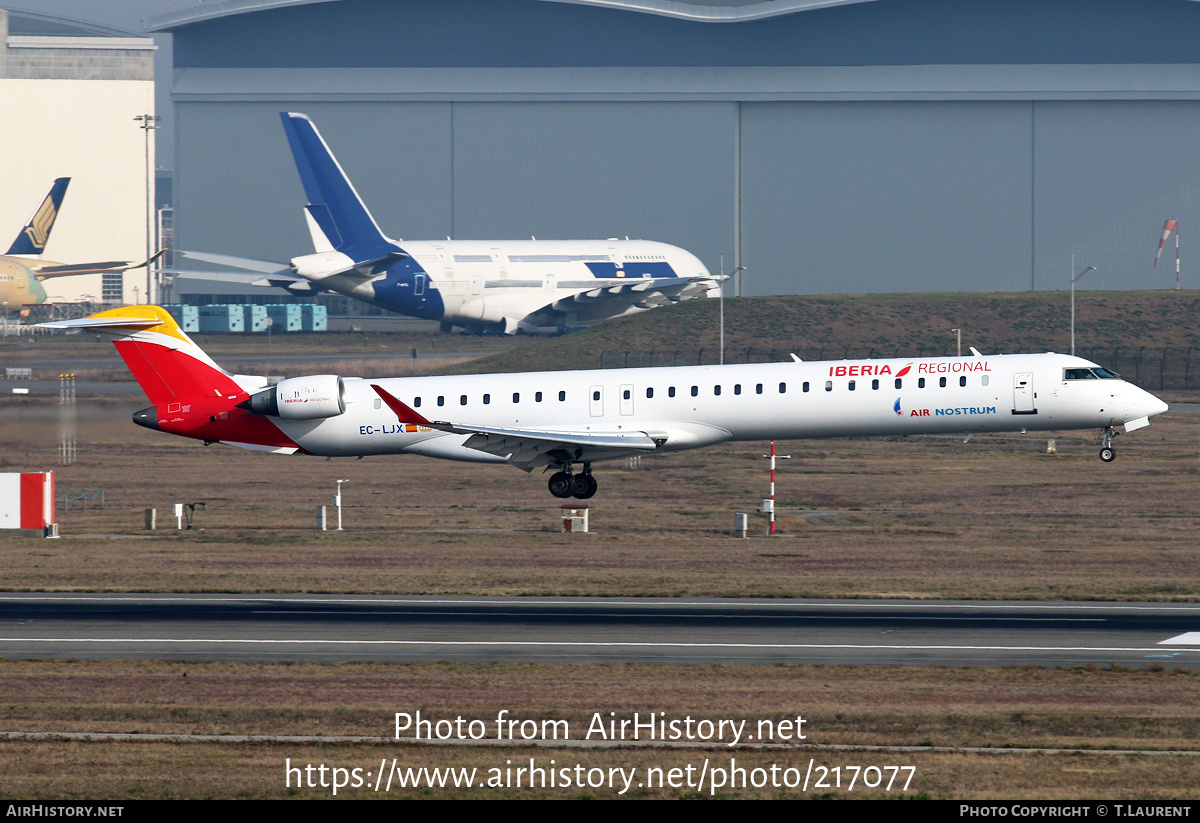 Aircraft Photo of EC-LJX | Bombardier CRJ-1000ER NG (CL-600-2E25) | Iberia Regional | AirHistory.net #217077