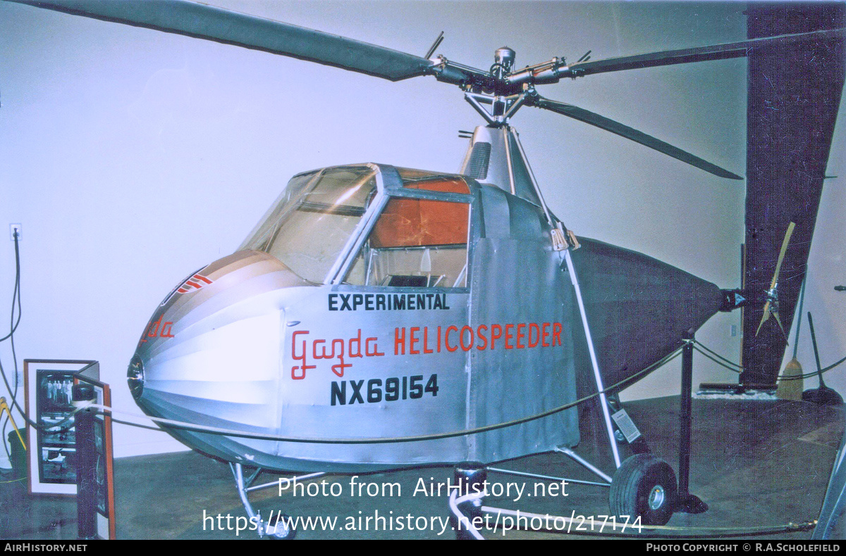 Aircraft Photo of NX69154 | Gazda 100 Helicospeeder | AirHistory.net #217174