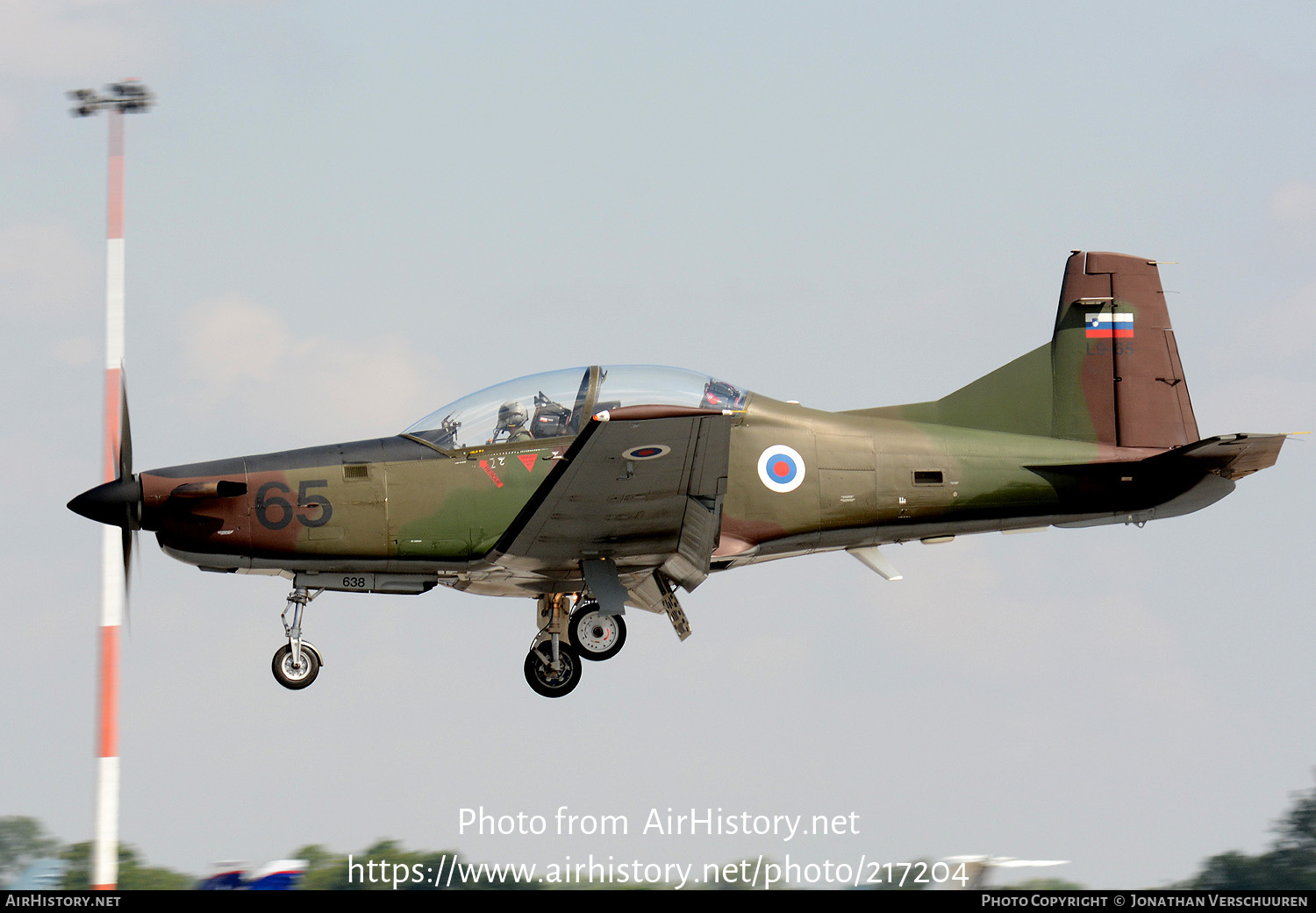 Aircraft Photo of L9-65 | Pilatus PC-9M Hudournik | Slovenia - Air Force | AirHistory.net #217204