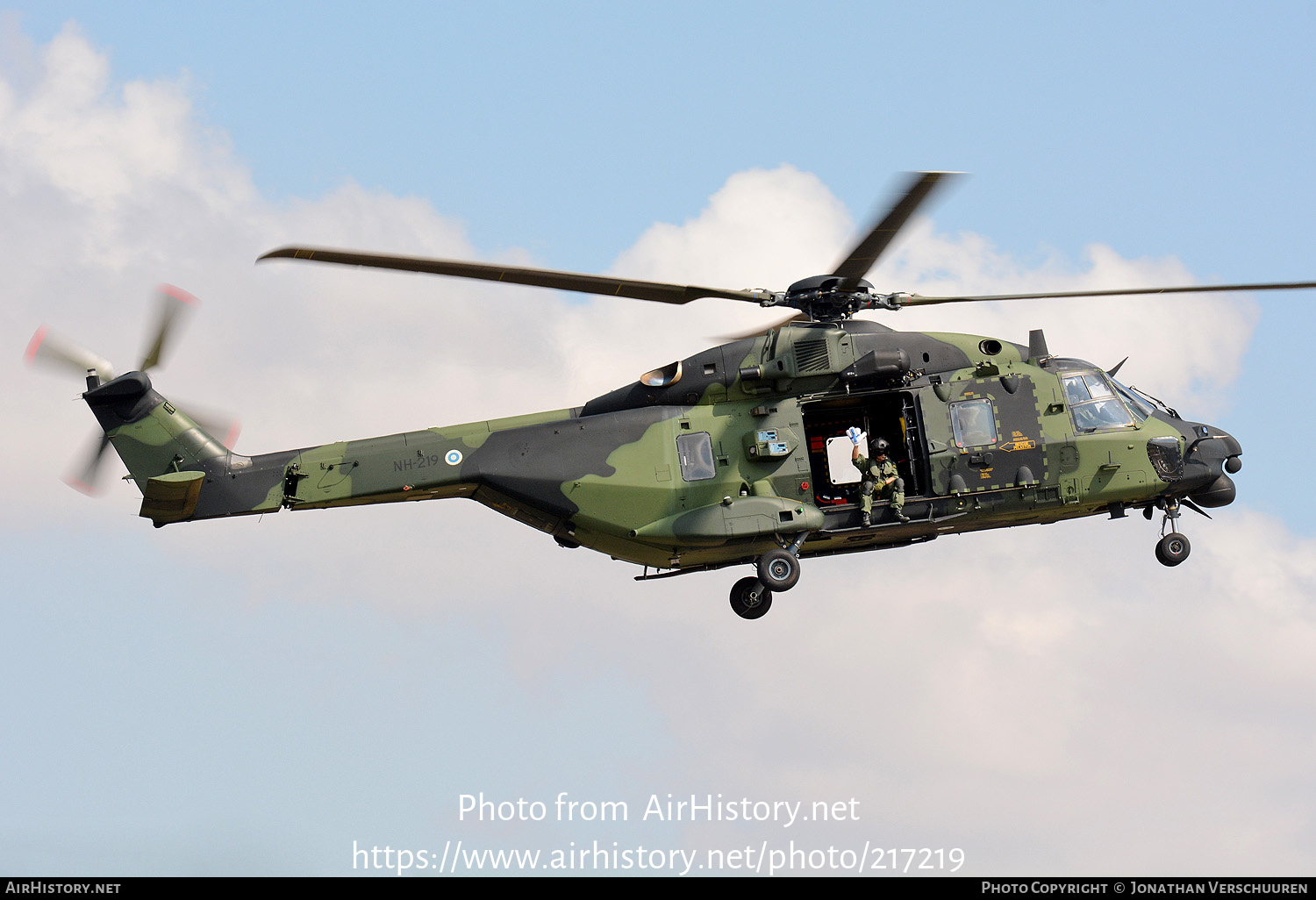 Aircraft Photo of NH-219 | NHI NH90 TTH | Finland - Army | AirHistory.net #217219