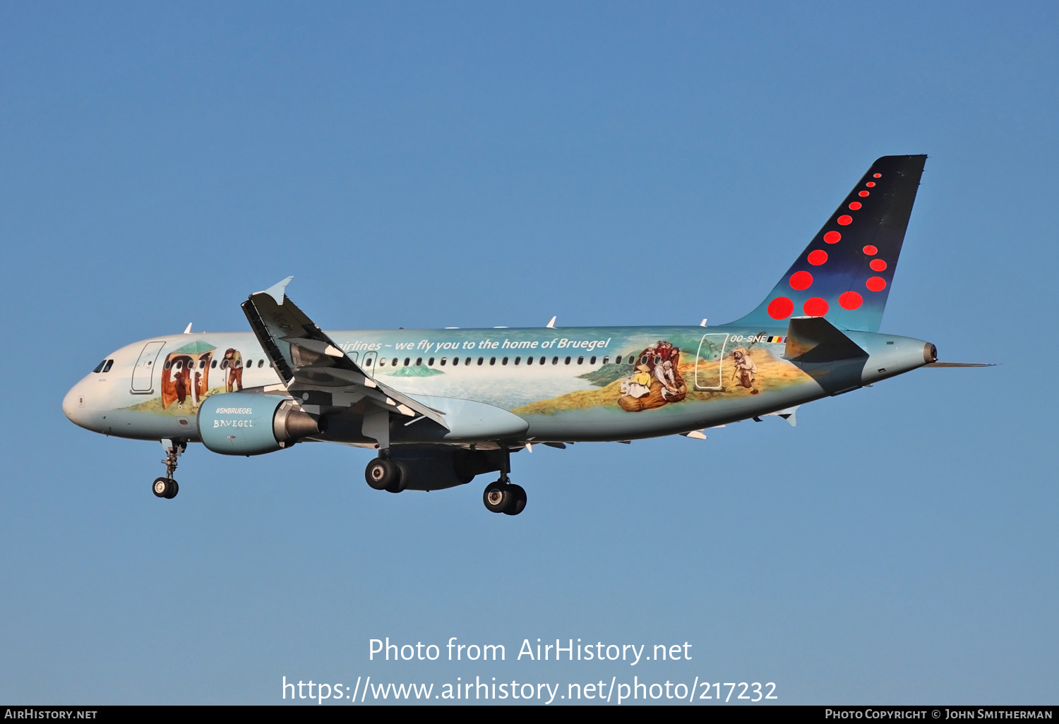 Aircraft Photo of OO-SNE | Airbus A320-214 | Brussels Airlines | AirHistory.net #217232