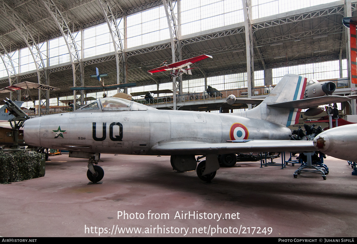 Aircraft Photo of 320 | Dassault MD-450 Ouragan | France - Air Force | AirHistory.net #217249