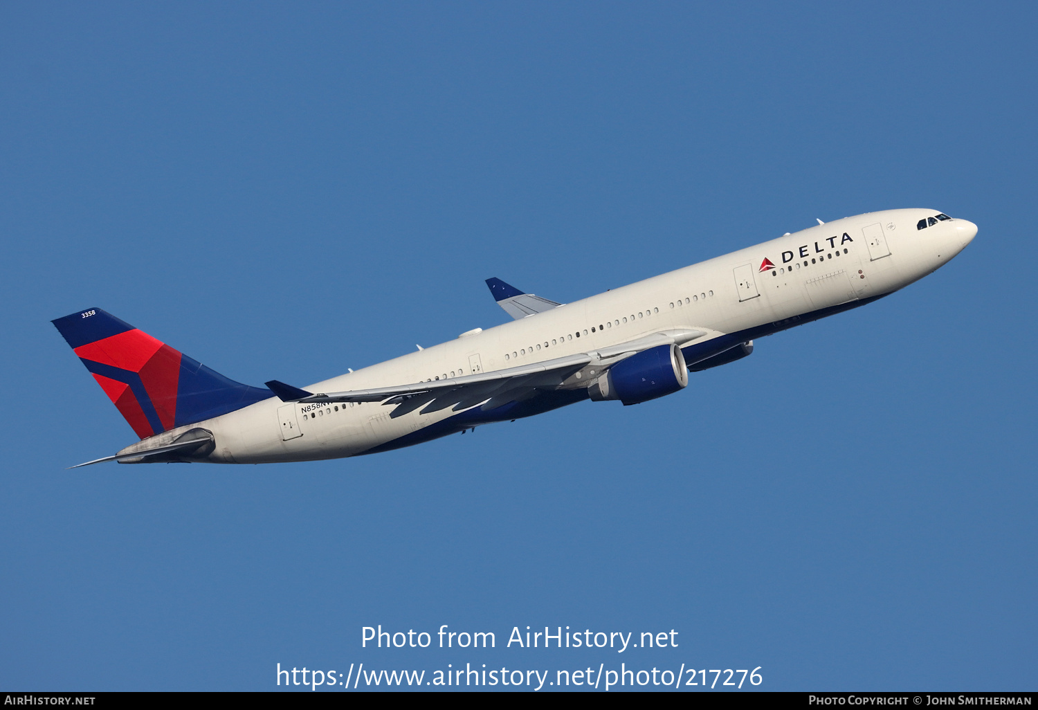 Aircraft Photo of N858NW | Airbus A330-223 | Delta Air Lines | AirHistory.net #217276