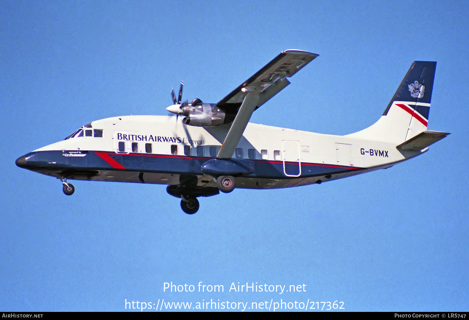 Aircraft Photo of G-BVMX | Short 360-300 | British Airways Express | AirHistory.net #217362