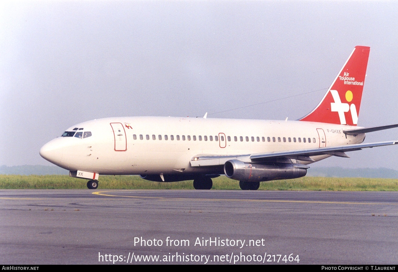 Aircraft Photo of F-GHXK | Boeing 737-2A1/Adv | Air Toulouse International | AirHistory.net #217464