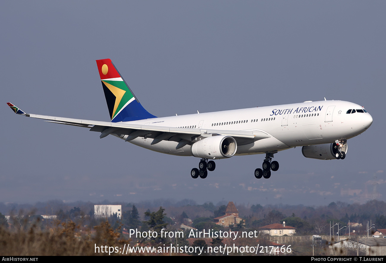 Aircraft Photo of F-WWKL | Airbus A330-243 | South African Airways | AirHistory.net #217466