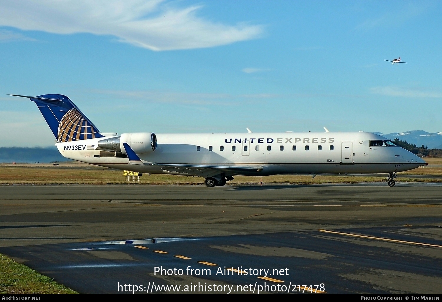 Aircraft Photo of N933EV | Bombardier CRJ-200 (CL-600-2B19) | United Express | AirHistory.net #217478