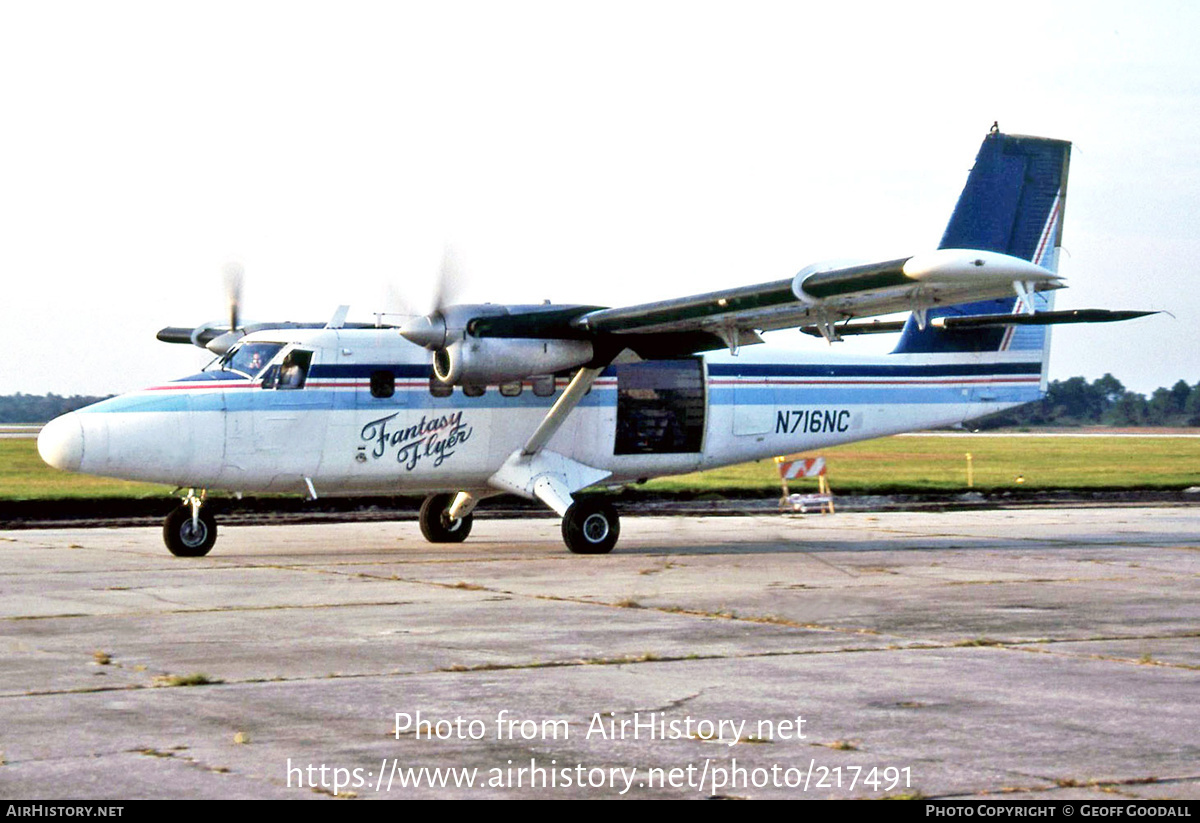 Aircraft Photo of N716NC | De Havilland Canada DHC-6-100 Twin Otter | AirHistory.net #217491