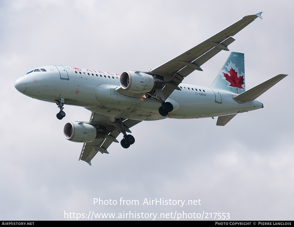 Aircraft Photo of C-GBIA | Airbus A319-114 | Air Canada | AirHistory.net #217553