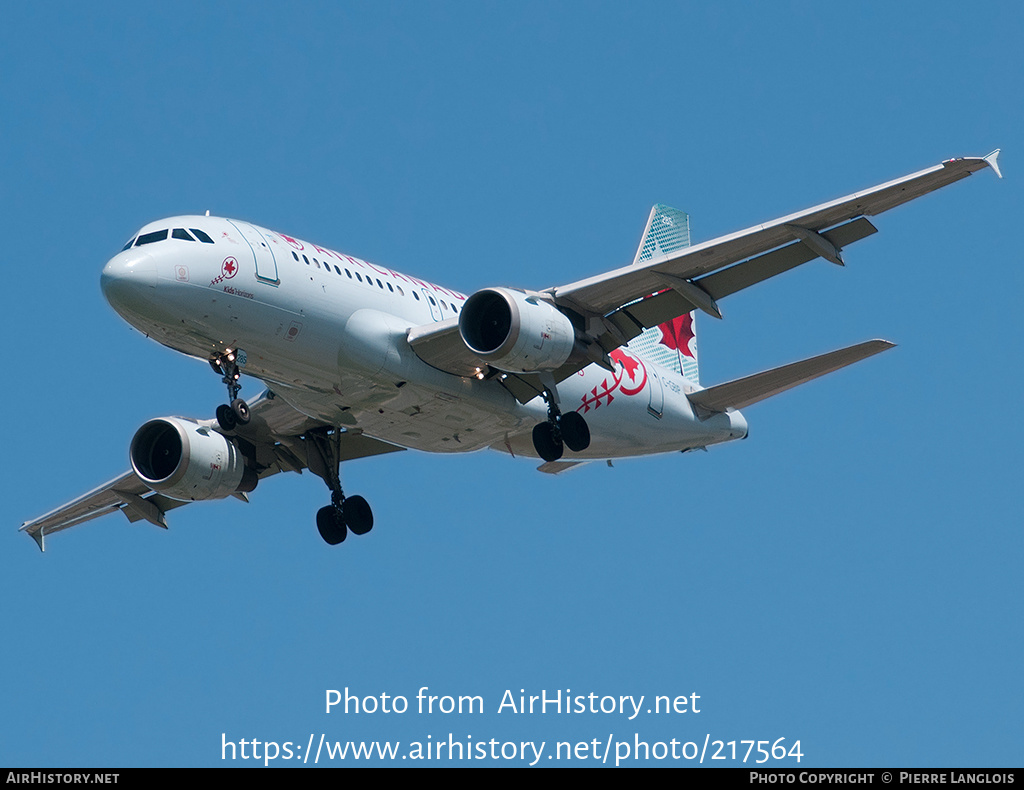 Aircraft Photo of C-GBIP | Airbus A319-114 | Air Canada | AirHistory.net #217564