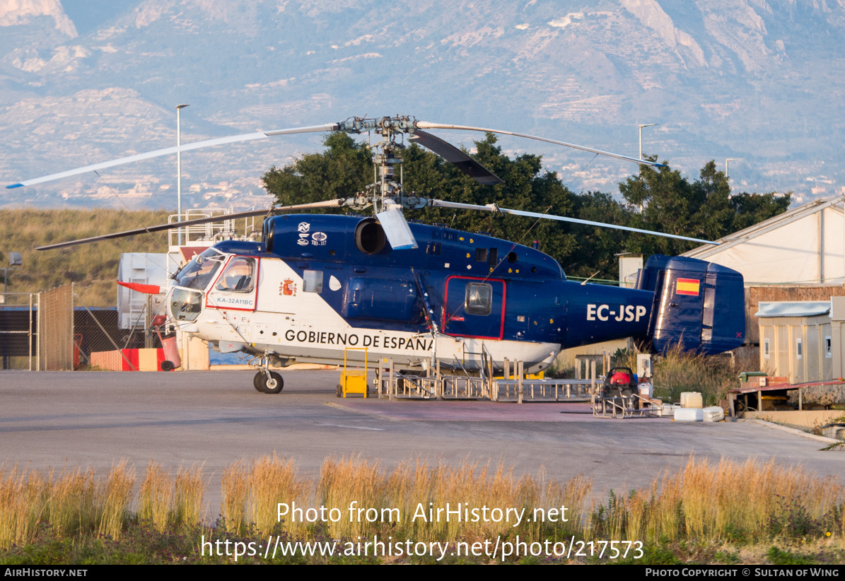 Aircraft Photo of EC-JSP | Kamov Ka-32A11BC | Gobierno de España | AirHistory.net #217573