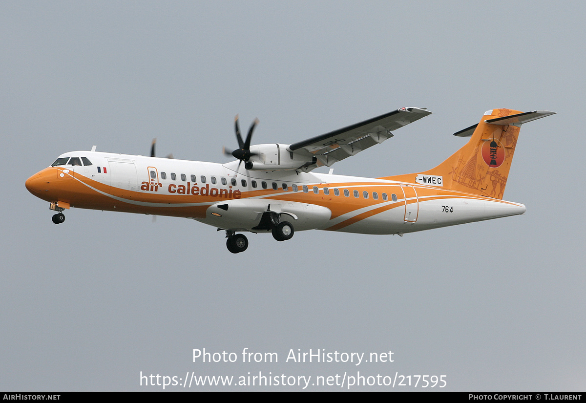 Aircraft Photo of F-WWEC | ATR ATR-72-500 (ATR-72-212A) | Air Calédonie | AirHistory.net #217595