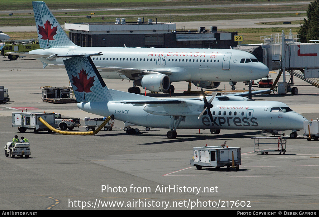 Aircraft Photo of C-FACF | De Havilland Canada DHC-8-311Q Dash 8 | Air Canada Express | AirHistory.net #217602