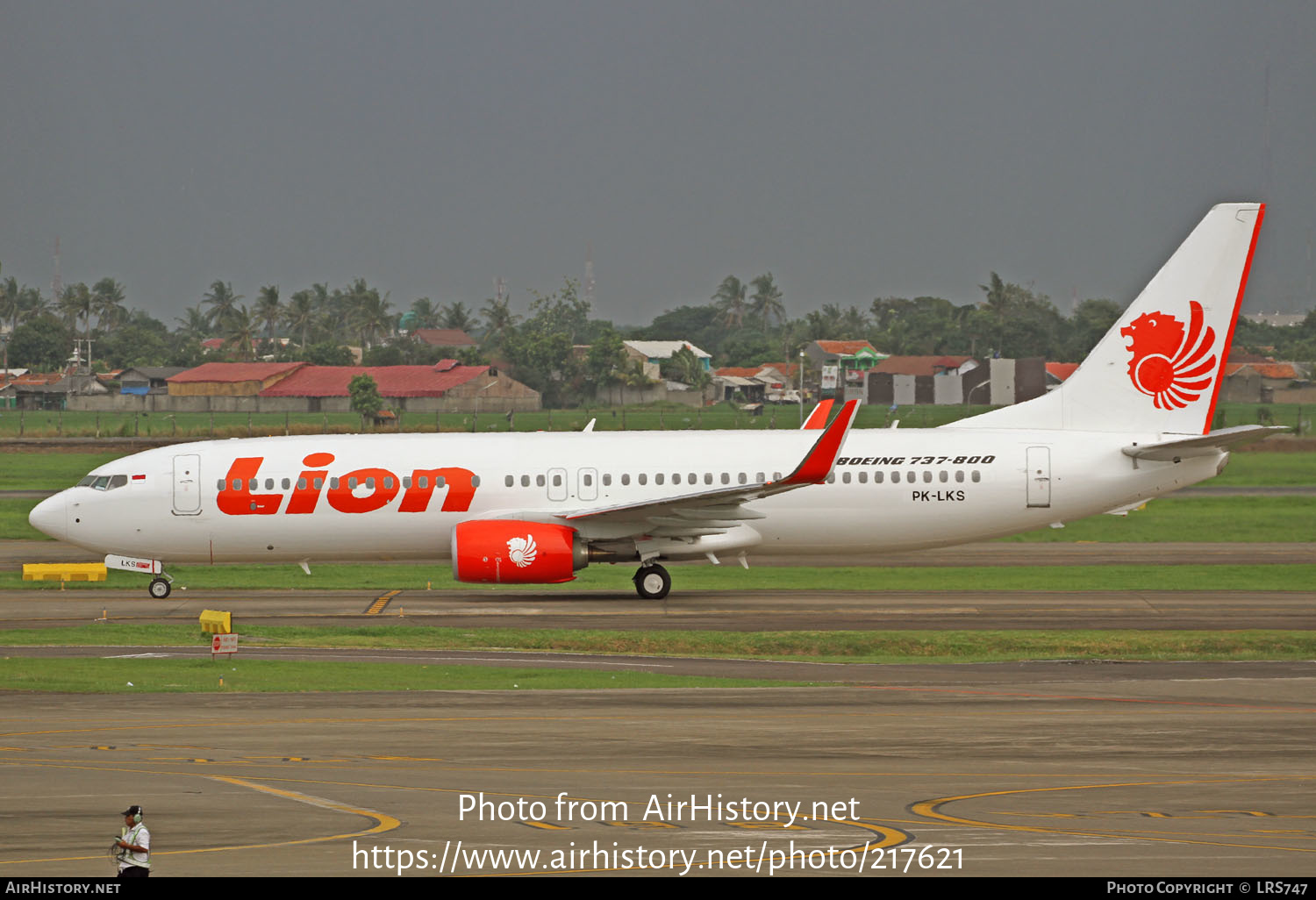 Aircraft Photo of PK-LKS | Boeing 737-8GP | Lion Air | AirHistory.net #217621