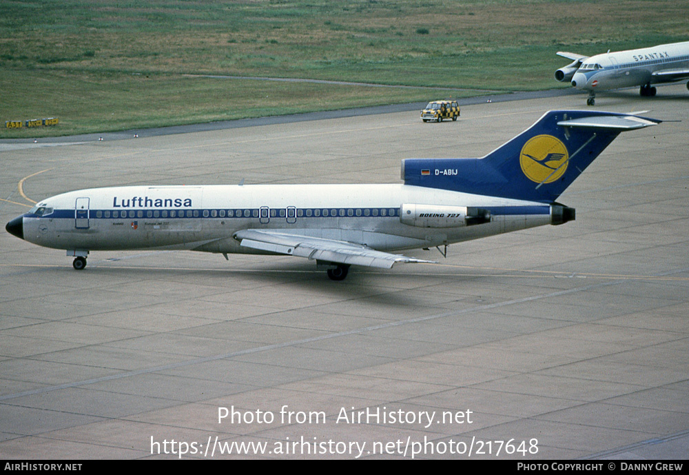 Aircraft Photo of D-ABIJ | Boeing 727-30C | Lufthansa | AirHistory.net #217648