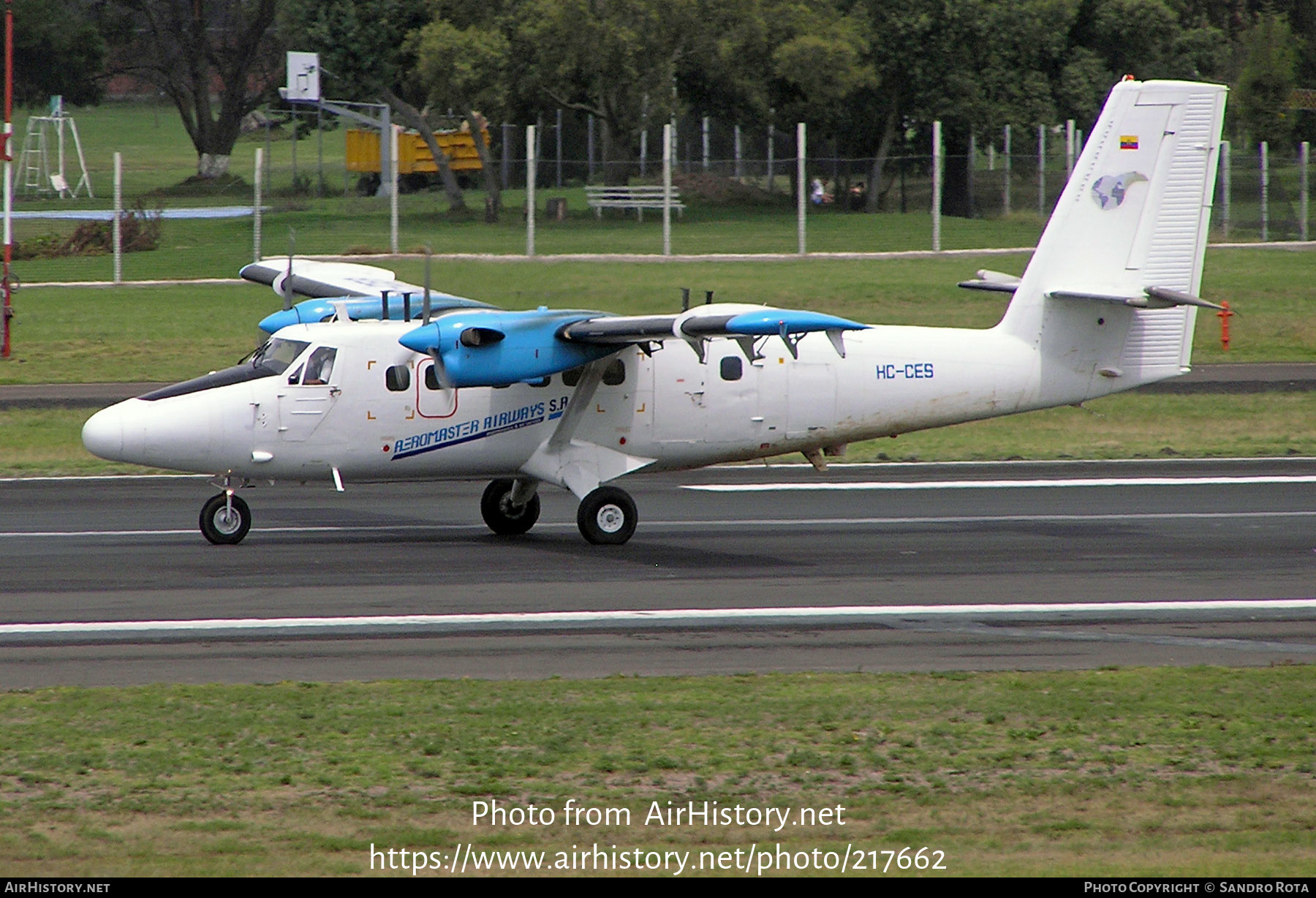 Aircraft Photo of HC-CES | De Havilland Canada DHC-6-300 Twin Otter | AeroMaster Airways | AirHistory.net #217662