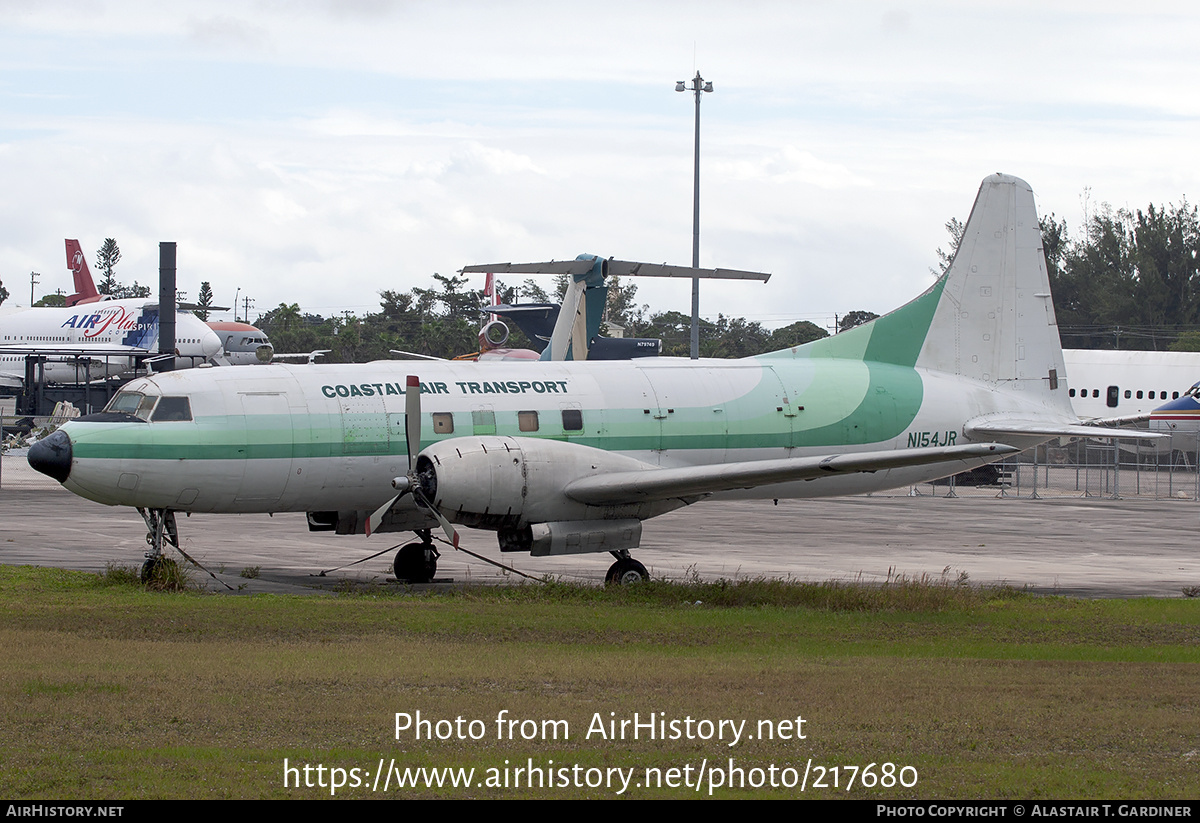 Aircraft Photo of N154JR | Convair 340-32 | Coastal Air Transport | AirHistory.net #217680