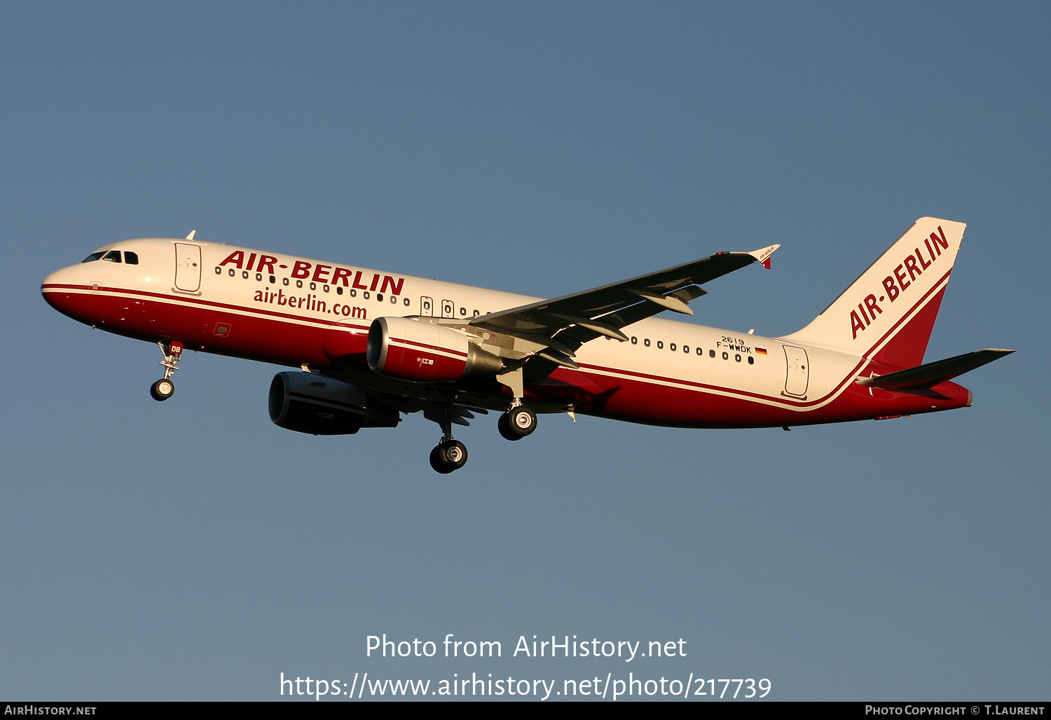 Aircraft Photo of F-WWDK | Airbus A320-214 | Air Berlin | AirHistory.net #217739