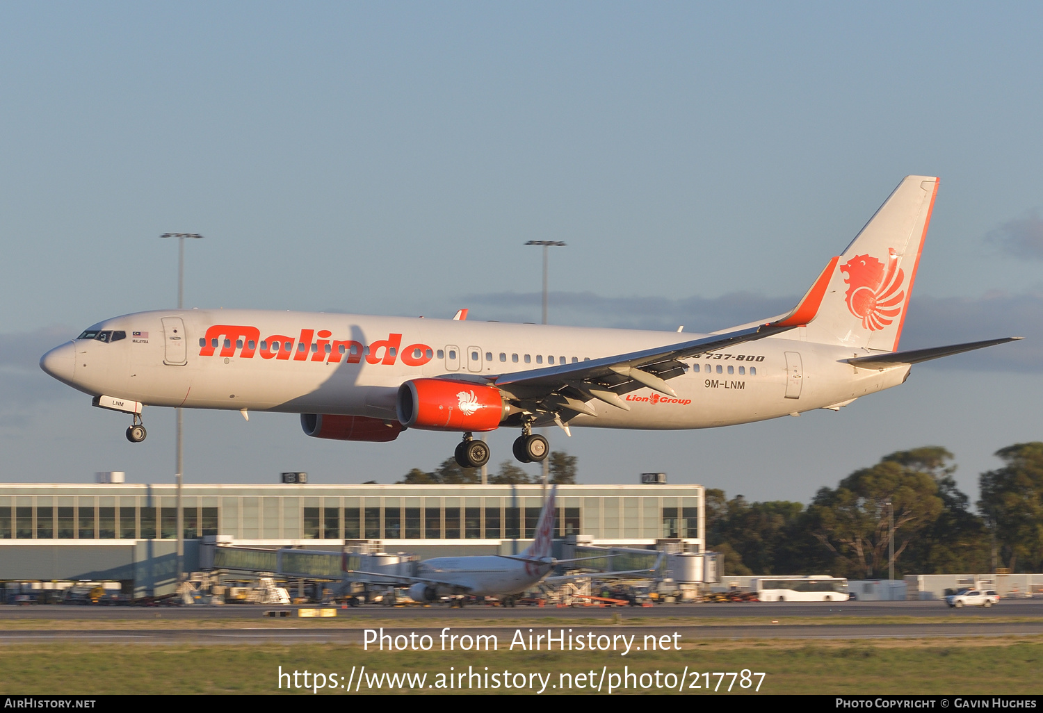 Aircraft Photo of 9M-LNM | Boeing 737-8GP | Malindo Air | AirHistory.net #217787