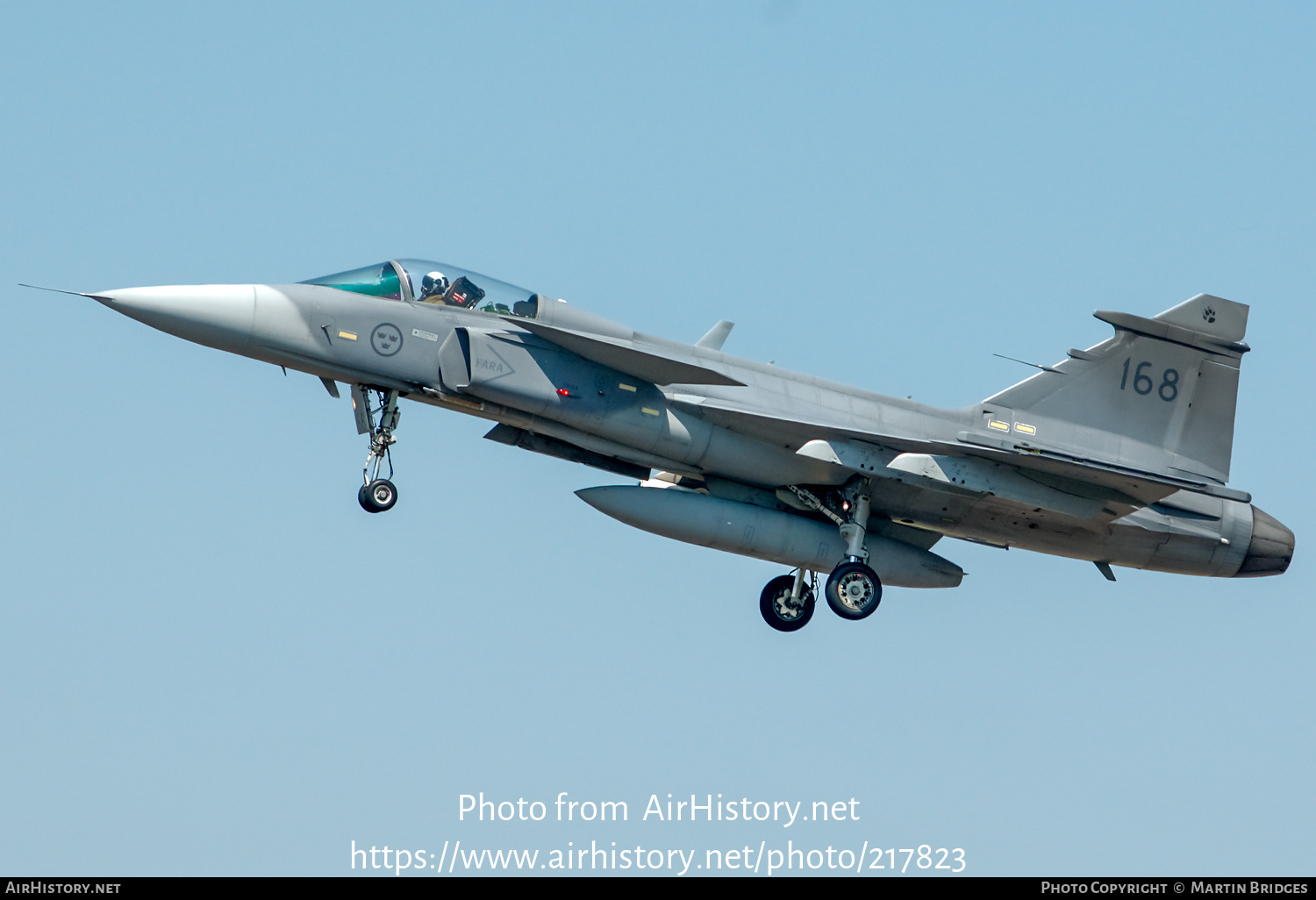 Aircraft Photo of 39168 | Saab JAS 39A Gripen | Sweden - Air Force | AirHistory.net #217823