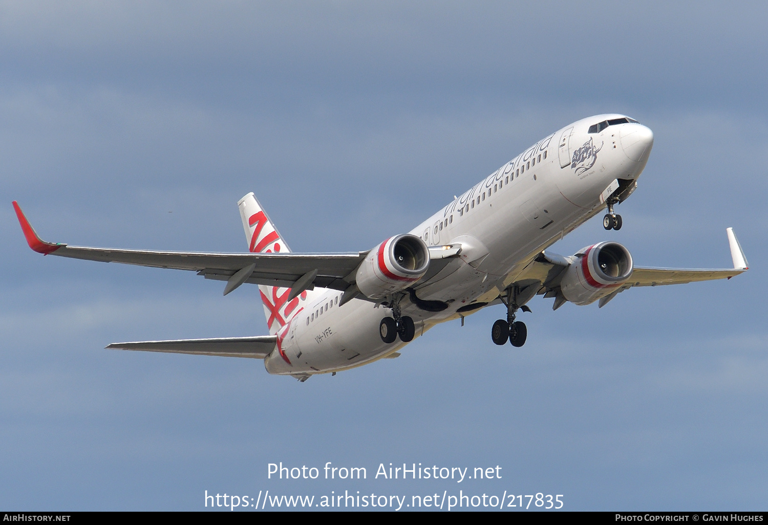 Aircraft Photo of VH-YFE | Boeing 737-81D | Virgin Australia Airlines | AirHistory.net #217835